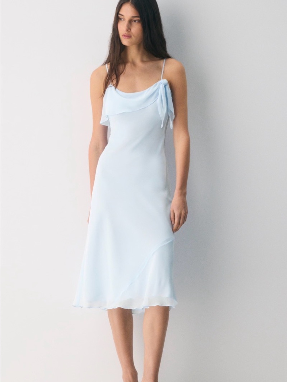 Aritzia Cannelle baby Blue Dress